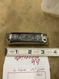 M. Hohner Vest Pocket Harp Diatonic Key of C Vintage Harmonica Germany