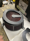 Vance Hines VO2 Cage Fighter Air Cleaner Harley Softail Dyna Touring 99-17 T/C