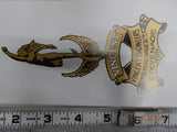 Vintage Vincent black shadow rapide Comet Print Logo Gas Tank  6x2 Design HRD
