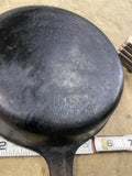 vintage Wagner Ware Sidney -O- cast iron skillet 1053 Sits flat Pan USA