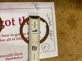 Vtg Parts Watchmaker Pocket wristwatch back clip ring