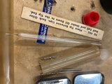 Vtg Staking Punch level Brush Tools Watchmaker jeweler Machinist Clock Repair