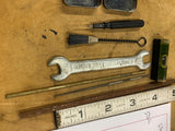 Vtg Staking Punch level Brush Tools Watchmaker jeweler Machinist Clock Repair