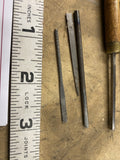 small screwdrivers pin vises small files Watchmaker Vtg lot Tools Machinist Die
