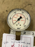 mechanical WIKA Type 111.10 Utility Pressure Gauge Dual scale 0-5000 PSI Bourdan
