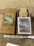 Wind Drift After Shave by English Leather Vintage Bottle with box Empty Collecti