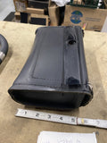 Black Leather Windshield Bag Harley Heritage softail Road King Lace Motorcycle