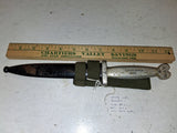 WWII Trench Art Theater Knife Oran North Africa 1943 Anti Tank Battery ATB