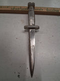 WWII Trench Art Theater Knife Oran North Africa 1943 Anti Tank Battery ATB
