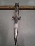 WWII Trench Art Theater Knife Oran North Africa 1943 Anti Tank Battery ATB