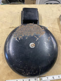 Vtg Telex Electric School Factory Mill Bell 8" Diameter Metal Alarm Black Dome