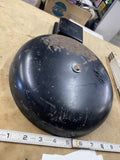 Vtg Telex Electric School Factory Mill Bell 8" Diameter Metal Alarm Black Dome