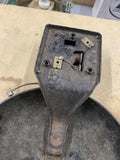 Vtg Telex Electric School Factory Mill Bell 8" Diameter Metal Alarm Black Dome