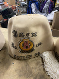 Vtg Yanen Jeweled Shriners Masonic Fez Hat 7 3/8 Butler Alhambra Mason Fraternal