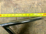 CRAZY Z BAR HANDLEBARS 7/8" Chrome Triumph Honda Chopper Bobber Custom 6" Frisco