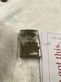 Zippo pocket lighter engraved USS Navy destroyer DD-710 WW2 Military 1959 Vtg