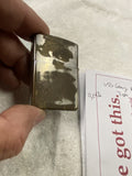 Zippo pocket lighter engraved USS Navy destroyer DD-710 WW2 Military 1959 Vtg