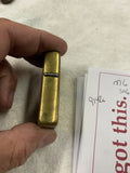 MG Car Club "Safety Fast!" Brass Zippo Lighter Logo MGA TD TF TC Midget British