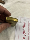 MG Car Club "Safety Fast!" Brass Zippo Lighter Logo MGA TD TF TC Midget British
