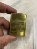 MG Car Club "Safety Fast!" Brass Zippo Lighter Logo MGA TD TF TC Midget British