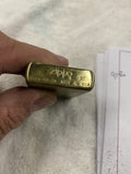 MG Car Club "Safety Fast!" Brass Zippo Lighter Logo MGA TD TF TC Midget British