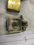 MG Car Club "Safety Fast!" Brass Zippo Lighter Logo MGA TD TF TC Midget British
