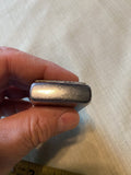 Vintage Zippo Marlboro Black Silver Storming Scroll Lighter 2003 Rare Collectibl
