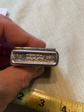 Vintage Zippo Marlboro Black Silver Storming Scroll Lighter 2003 Rare Collectibl