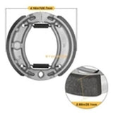 Yamaha OEM Brake Shoe Kit W/Springs TW200 TTR125 XT225 Grizzly Raptor 80
