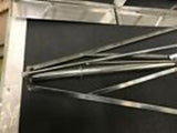 HAMILTON 600 CHROME FOLDING MUSIC STAND KRAUTH & BENNINGHOFFEN W/ BOX USA BAND