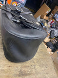 Heritage Springer Softail Saddlebag FLSTS OEM Factory Harley Black Leather