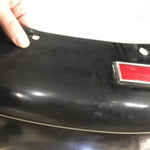 OEM 1984 - 1992 Harley Black Rear Motorcycle Fender Bobtail Chopper Softail FXST