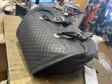 Heritage Springer Softail Saddlebag FLSTS OEM Factory Harley Black Leather