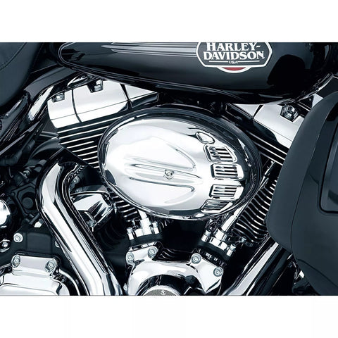 Kuryakyn Air Cleaner Cover Chrome Scarab Touring Softail Dyna Twin Cam 2001-17