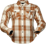 Z1R Women's Ashwood Flannel - Brown - Large