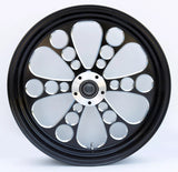 Kool Kat Black Cut 21x3.5 Wheel 200 Softail Rigid 2000-2006 FX FL Harley