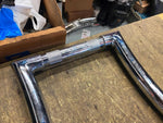 Chrome 14" Apehanger handlebars 1 1/4 WEb Harley Softail Sportster Dyna chopper