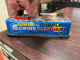 VTG mid century E.T. CO Jumbo The Bubble Blowing Elephant Battery operated