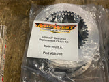 Ultima Clutch Plate Kit Ultima 2" Open Belt Primary Harley chopper Steel Frictio