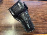 Don Hume H901 SH No 7-4 Adjustable Sights Black Leather Duty Holster Left Handed