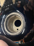 Left Gas Tank Harley Softail Custom 1998 Black Factory 5 gallon FatBob Flatside