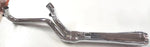 Lifeline Harley Sportster 2 into 1 Shotgun Exhaust Pipe Billet Baffle 883 1200