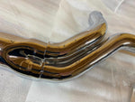 Lifeline Harley Sportster 2 into 1 Shotgun Exhaust Pipe Billet Baffle 883 1200