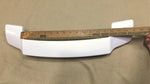 Harley Wing Tour Pak Spoiler White Gold Pearl Trim FLHT 2007 OEM LED Lights