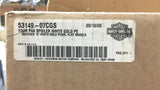 Harley Wing Tour Pak Spoiler White Gold Pearl Trim FLHT 2007 OEM LED Lights