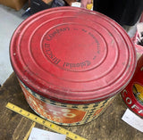1920's malto milk Colonial biscuit tin Can Pittsburgh Pa Collectible Rare Vtg!