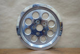 Harley Davidson 65T Chrome Rear Drive Belt Pulley Cover Softail Dyna FXR Evo