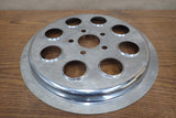 Harley Davidson 65T Chrome Rear Drive Belt Pulley Cover Softail Dyna FXR Evo