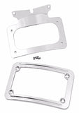 OEM Harley Davidson Chrome Curved License Plate Frame 67900056 Touring 2006-2009