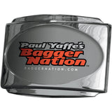 Paul Yaffe Bagger Nation Cvo Stealth Iii License Plate Frame - Chrome